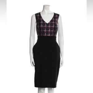 Chanel dress wool & silk amazing condition! EU 42, M